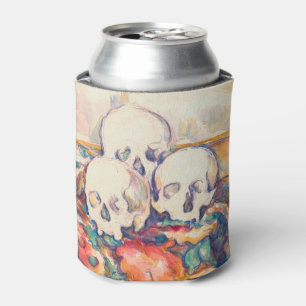Paul Cezanne - Die drei Totenkopf-Aquarell Dosenkühler