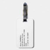 Paul Cezanne - Die drei Wasserfarben des Schädels Gepäckanhänger (Rückseite vertikal)