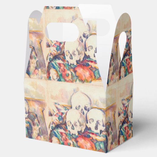 Paul Cezanne - Die drei Wasserfarben des Schädels Geschenkschachtel (Geöffnet)