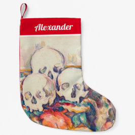 Paul Cezanne - Die drei Wasserfarben des Schädels Kleiner Weihnachtsstrumpf