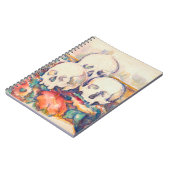 Paul Cezanne - Die drei Wasserfarben des Schädels Notizblock (Linke Seite)