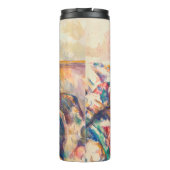 Paul Cezanne - Die drei Wasserfarben des Schädels Thermosbecher (Rückseite)
