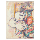 Paul Cezanne - Die drei Wasserfarben des Schädels Tischdecke (Vorderseite)