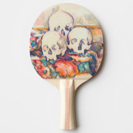 Paul Cezanne - Die drei Wasserfarben des Schädels Tischtennis Schläger