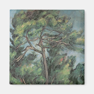 Paul Cezanne die große Kiefer, c.1889 Magnet