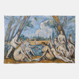Paul Cezanne - Die großen Badenden Geschirrtuch