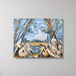 Paul Cezanne - Die großen Badenden Leinwanddruck