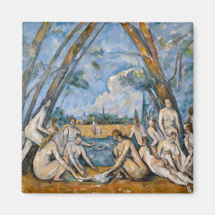 Paul Cezanne - Die großen Badenden Magnet