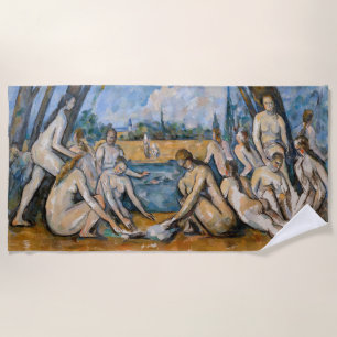 Paul Cezanne - Die großen Badenden Strandtuch