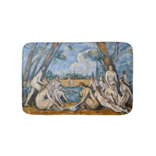 Paul Cezanne - Die großen Bathers Badematte