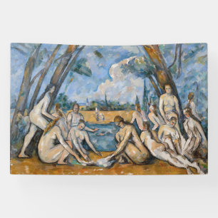 Paul Cezanne - Die großen Bathers Banner