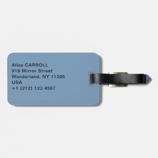 Paul Cezanne - Die großen Bathers Gepäckanhänger (Rückseite horizontal)