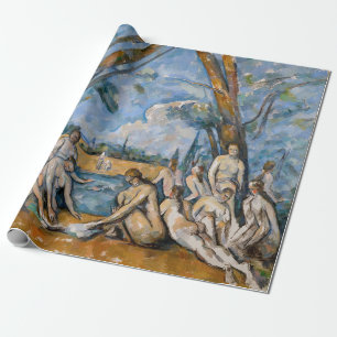 Paul Cezanne - Die großen Bathers Geschenkpapier