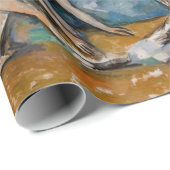 Paul Cezanne - Die großen Bathers Geschenkpapier (Rolleneckpunkt)