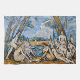 Paul Cezanne - Die großen Bathers Geschirrtuch