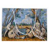 Paul Cezanne - Die großen Bathers Große Geschenktüte (Rückseite)