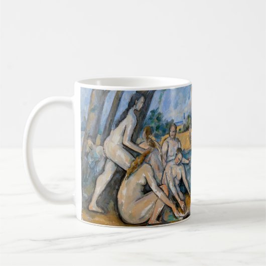 Paul Cezanne - Die großen Bathers Kaffeetasse (Links)