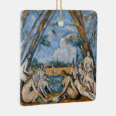 Paul Cezanne - Die großen Bathers Keramikornament (Rechts)