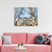 Paul Cezanne - Die großen Bathers Leinwanddruck (Insitu (Wohnzimmer))
