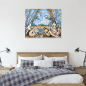Paul Cezanne - Die großen Bathers Leinwanddruck (Insitu (Schlafzimmer))