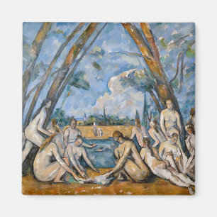 Paul Cezanne - Die großen Bathers Magnet