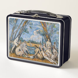 Paul Cezanne - Die großen Bathers Metall Brotdose