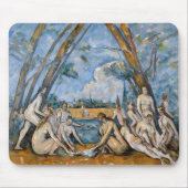 Paul Cezanne - Die großen Bathers Mousepad (Vorne)