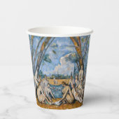 Paul Cezanne - Die großen Bathers Pappbecher (Rückseite)