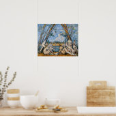 Paul Cezanne - Die großen Bathers Poster (Küche)
