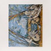 Paul Cezanne - Die großen Bathers Puzzle (Vertikal)