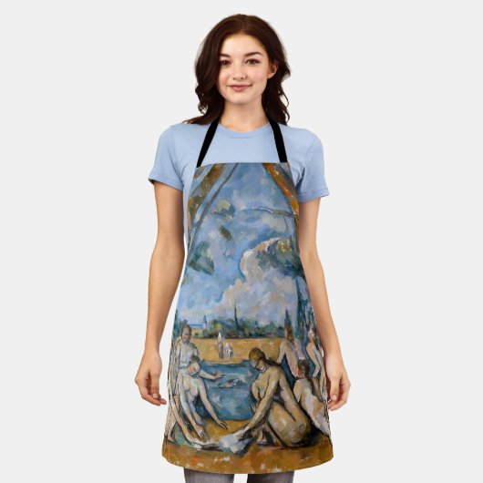 Paul Cezanne - Die großen Bathers Schürze (Getragen)