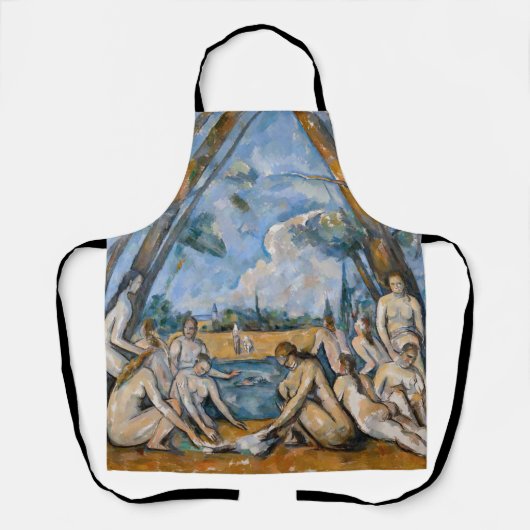Paul Cezanne - Die großen Bathers Schürze (Vorderseite)