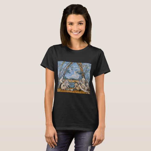 Paul Cezanne - Die großen Bathers T-Shirt (Vorne ganz)