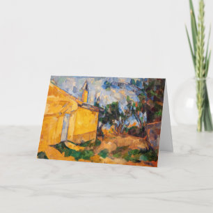 Paul Cezanne - Die Hütte von Jourdan Karte