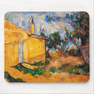 Paul Cezanne - Die Hütte von Jourdan Mousepad