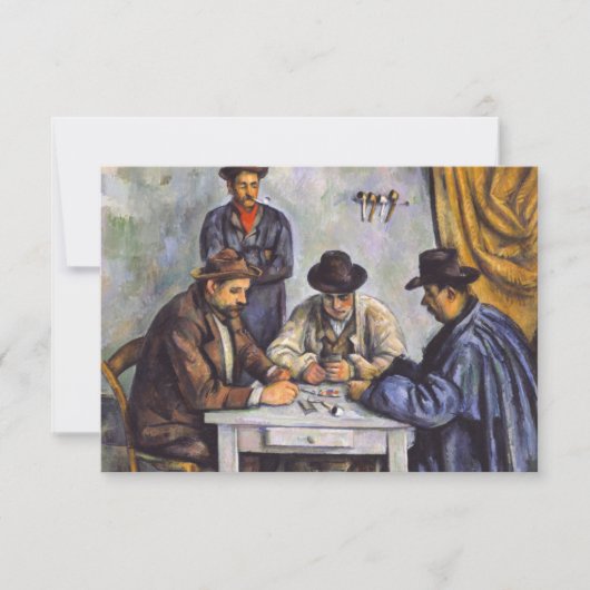 Paul Cezanne - Die Karte (Vorderseite)