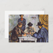 Paul Cezanne - Die Karte (Vorne/Hinten)