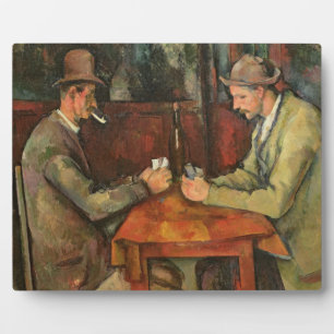 Paul Cezanne   Die Kartenspieler, 1893-1996 Fotoplatte