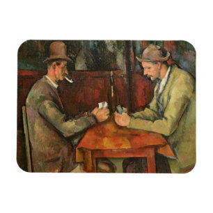 Paul Cezanne  Die Kartenspieler, 1893-1996 Magnet