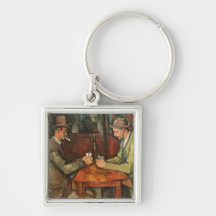 Paul Cezanne die Kartenspieler, 1893-96 Schlüsselanhänger