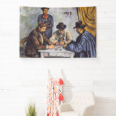 Paul Cezanne - Die Kartenspieler Banner (InSitu)