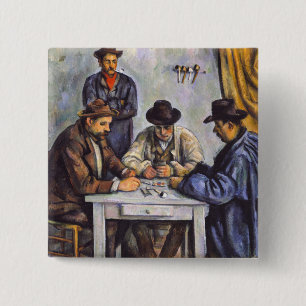 Paul Cezanne - Die Kartenspieler Button
