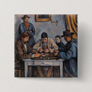 Paul Cezanne - Die Kartenspieler Button