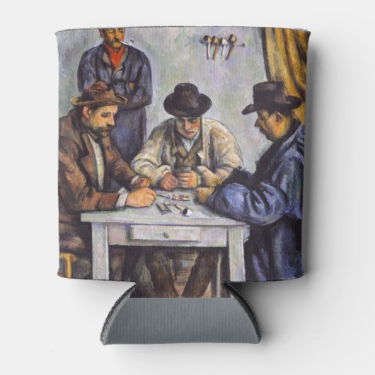 Paul Cezanne - Die Kartenspieler Dosenkühler (Vorderseite)