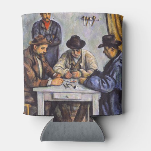 Paul Cezanne - Die Kartenspieler Dosenkühler (Rückseite)