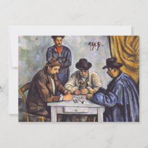 Paul Cezanne - Die Kartenspieler Einladung