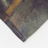 Paul Cezanne - Die Kartenspieler Fleecedecke (Ecke)
