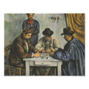 Paul Cezanne - Die Kartenspieler Fotodruck