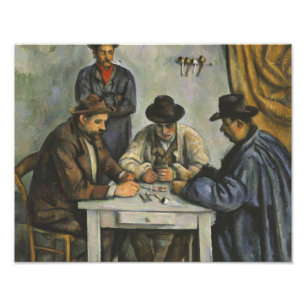Paul Cezanne - Die Kartenspieler Fotodruck