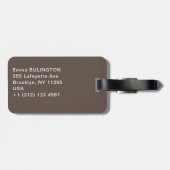 Paul Cezanne - Die Kartenspieler Gepäckanhänger (Rückseite horizontal)